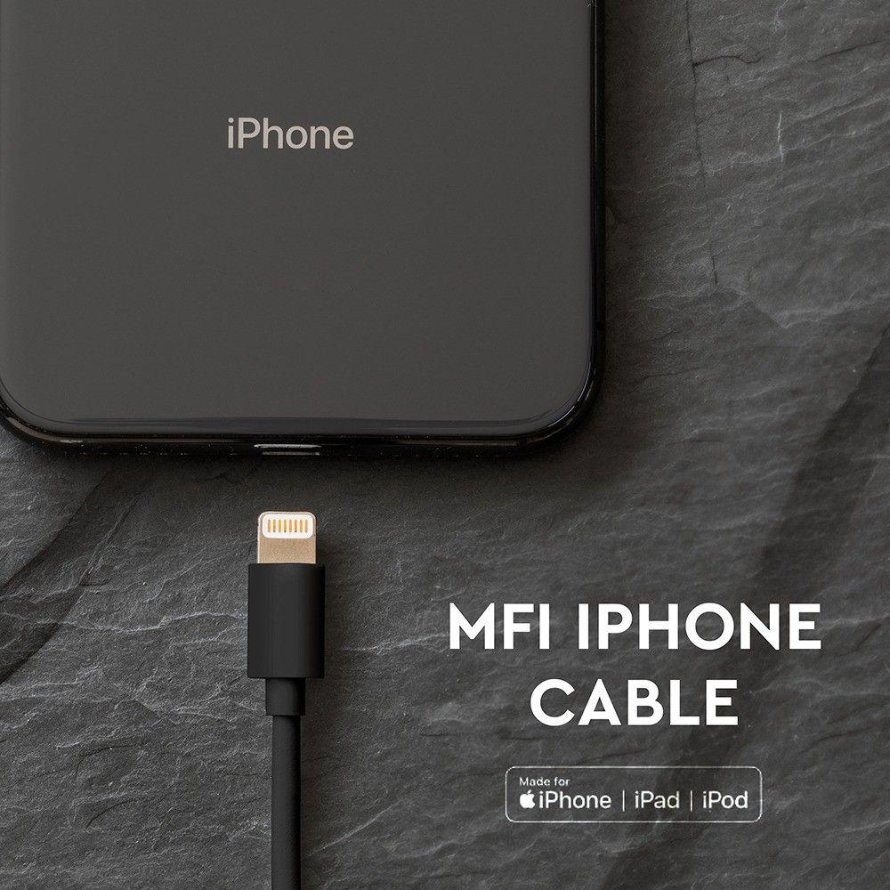 VT-5552 1.5M MFI IPHONE CABLE-BLACK