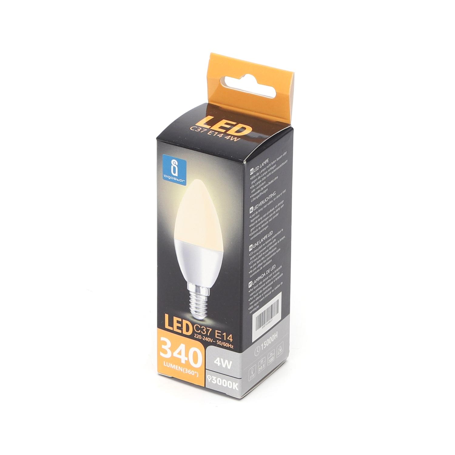 LED C37 E14 4W