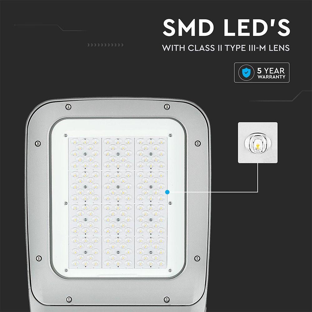 VT-120ST 120W LED STREETLIGHT(TYPE III-M LENS) SAMSUNG CHIP 4000K (130LM/W)