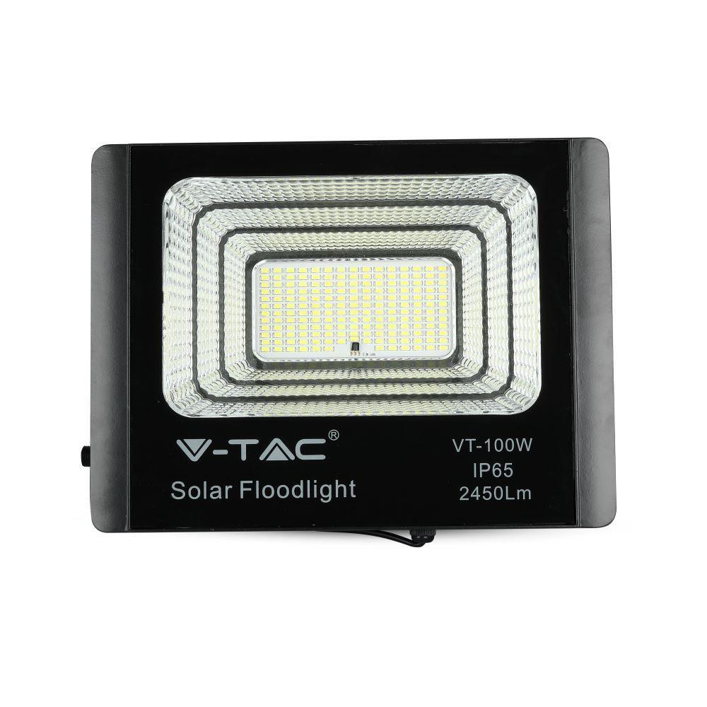 VT-100W 35W SOLAR PANEL WITH LED FLOODLIGHT 6000K