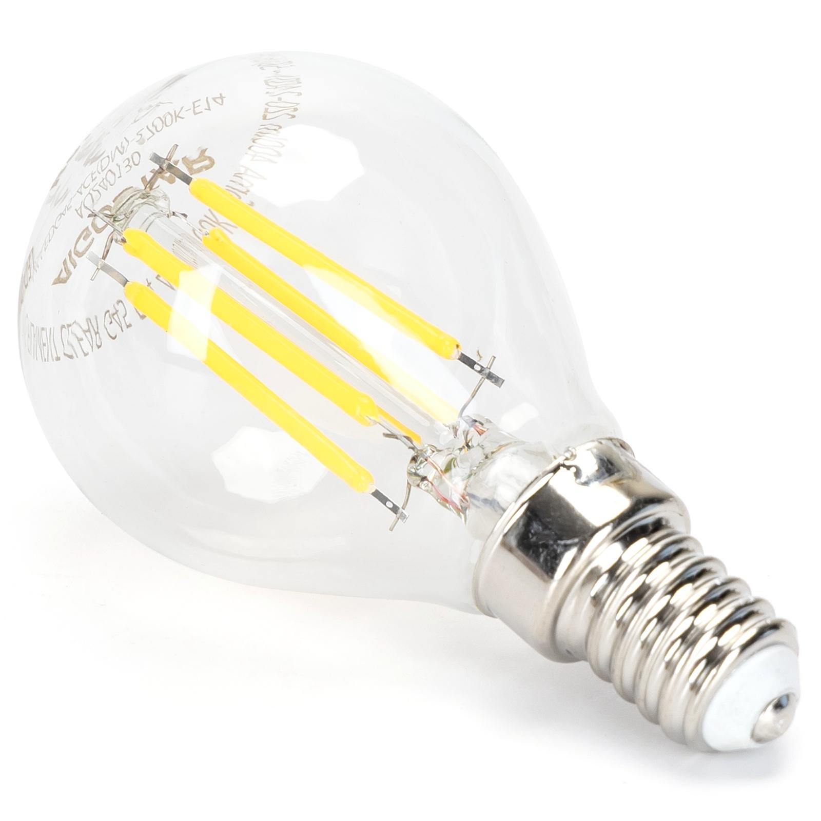 LED dimming filament G45 E14 4W 6500K