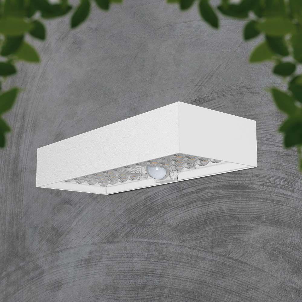 VT-406 6W LED SOLAR WALL LIGHT BRICK LITHIUM BATTERY 3.7V 3000mA 4000K WHITE