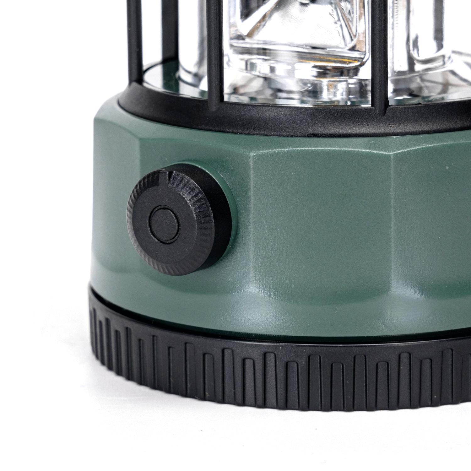 Camping lantern dimmable with knob rechargeable