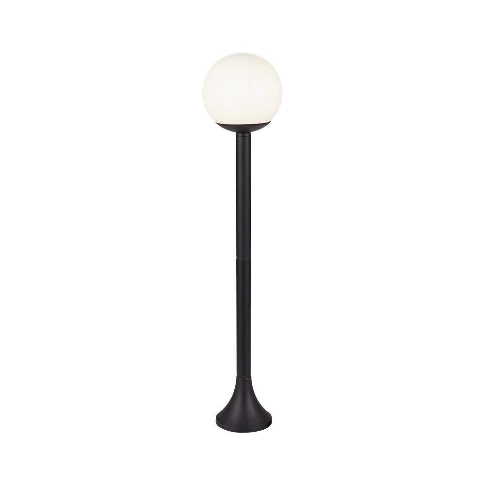 Lampa stojąca LED, Trzonek: E27, Kula, Kolor: Czarna      , VTAC, SKU 11827