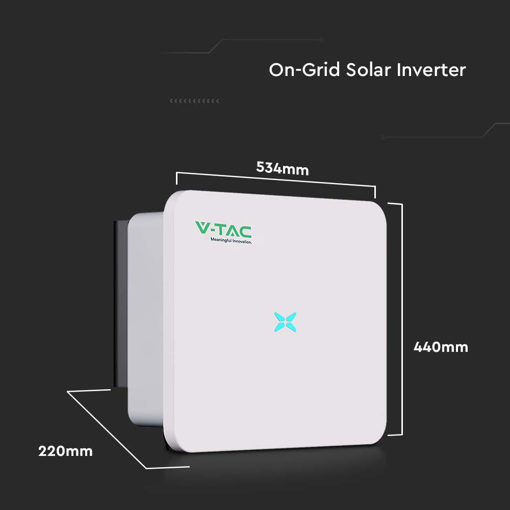 VT-61015 15KW ON GRID SOLAR INVERTER WITH WiFi DONGLE