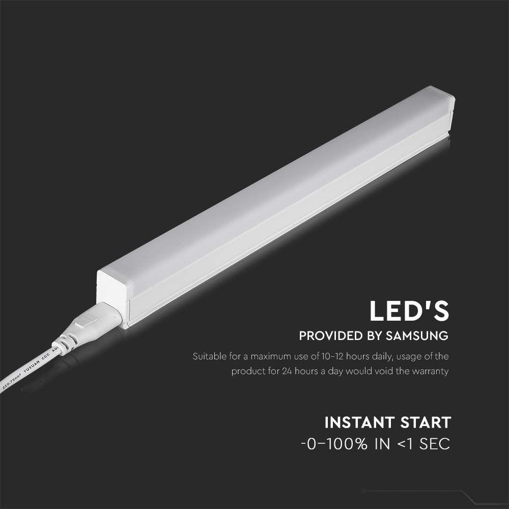 7W T5 Belka oświetleniowa LED 60cm, Chip SAMSUNG, Barwa:6400K, VTAC, SKU 21694