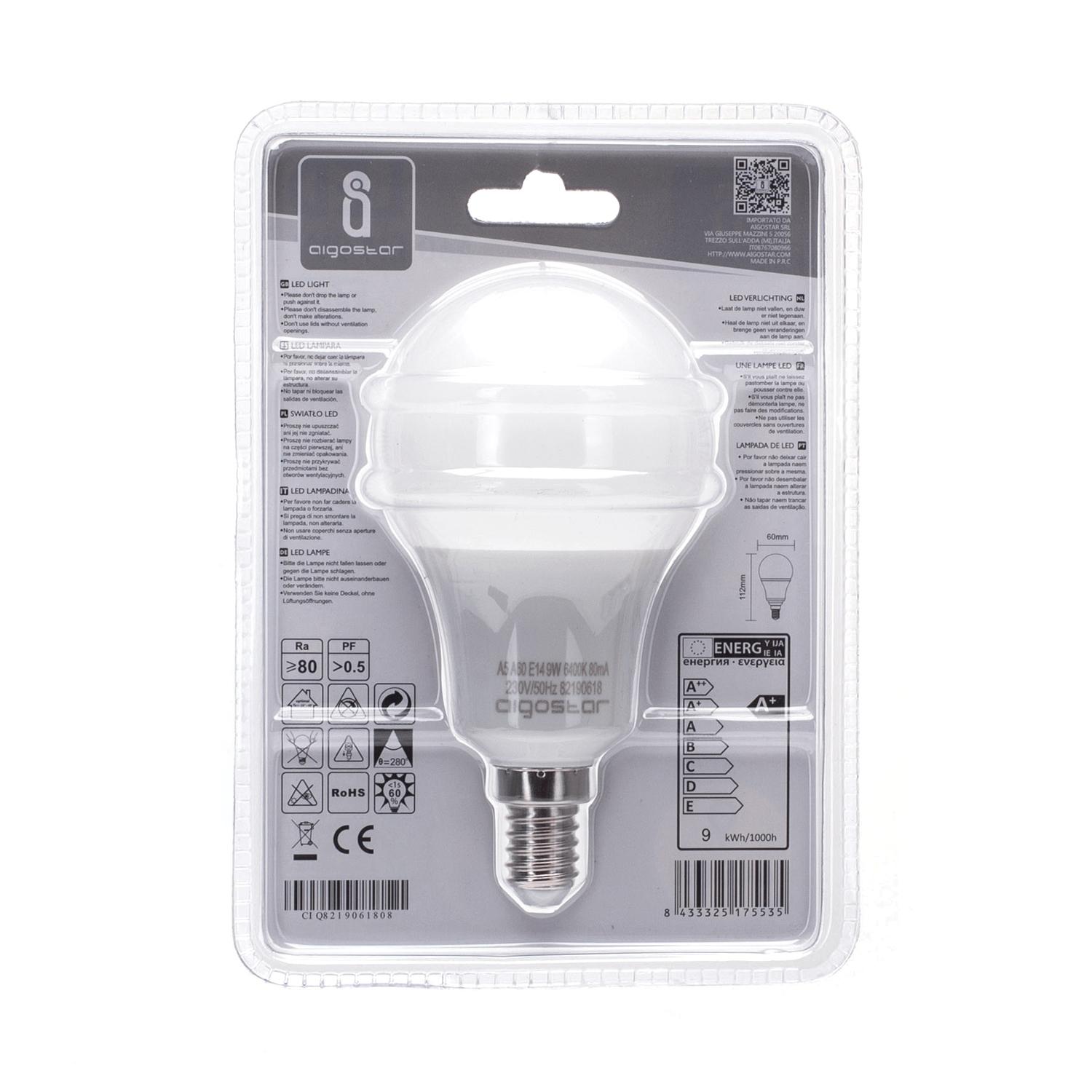 LED E14 9W A60 ( general bulb )