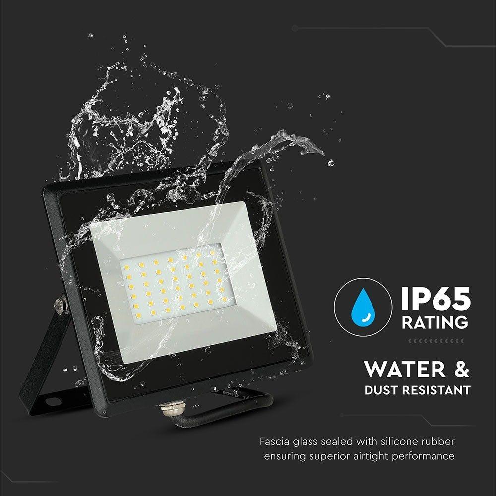 VT-4031 30W SMD FLOODLIGHTS 6500K BLACK BODY