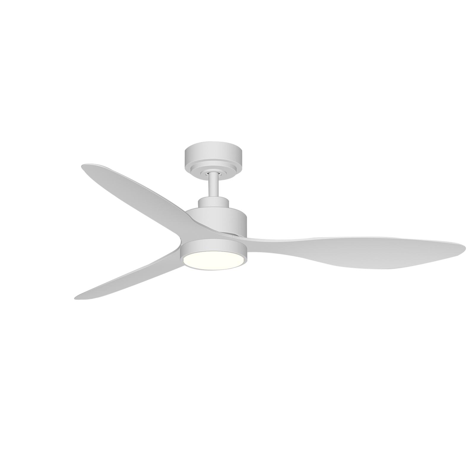 LED CEILING  FAN 52-inch  3-LEAF 6-LEVEL WHITE