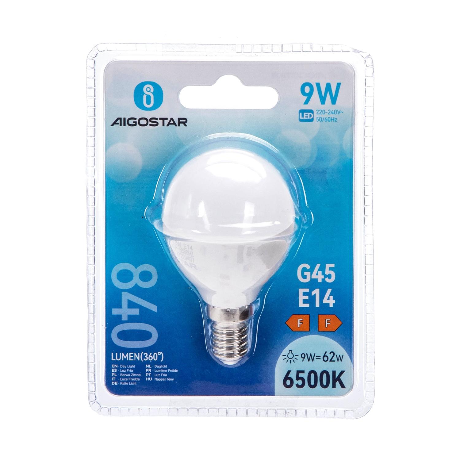 LED E14 9W G45