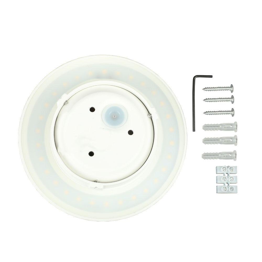 VT-741 6W WALL LIGHT WITH BRIDGELUX CHIP 3000K WHITE ROUND