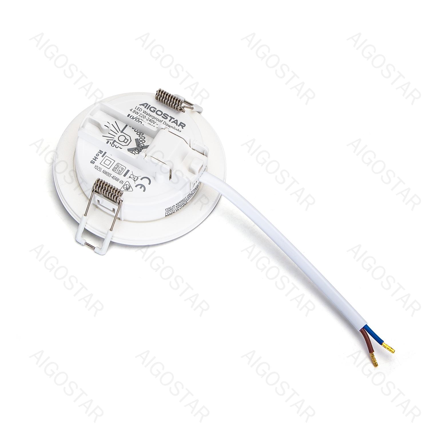 IP65 waterproof downlight 4.8W 4000K 3PCS