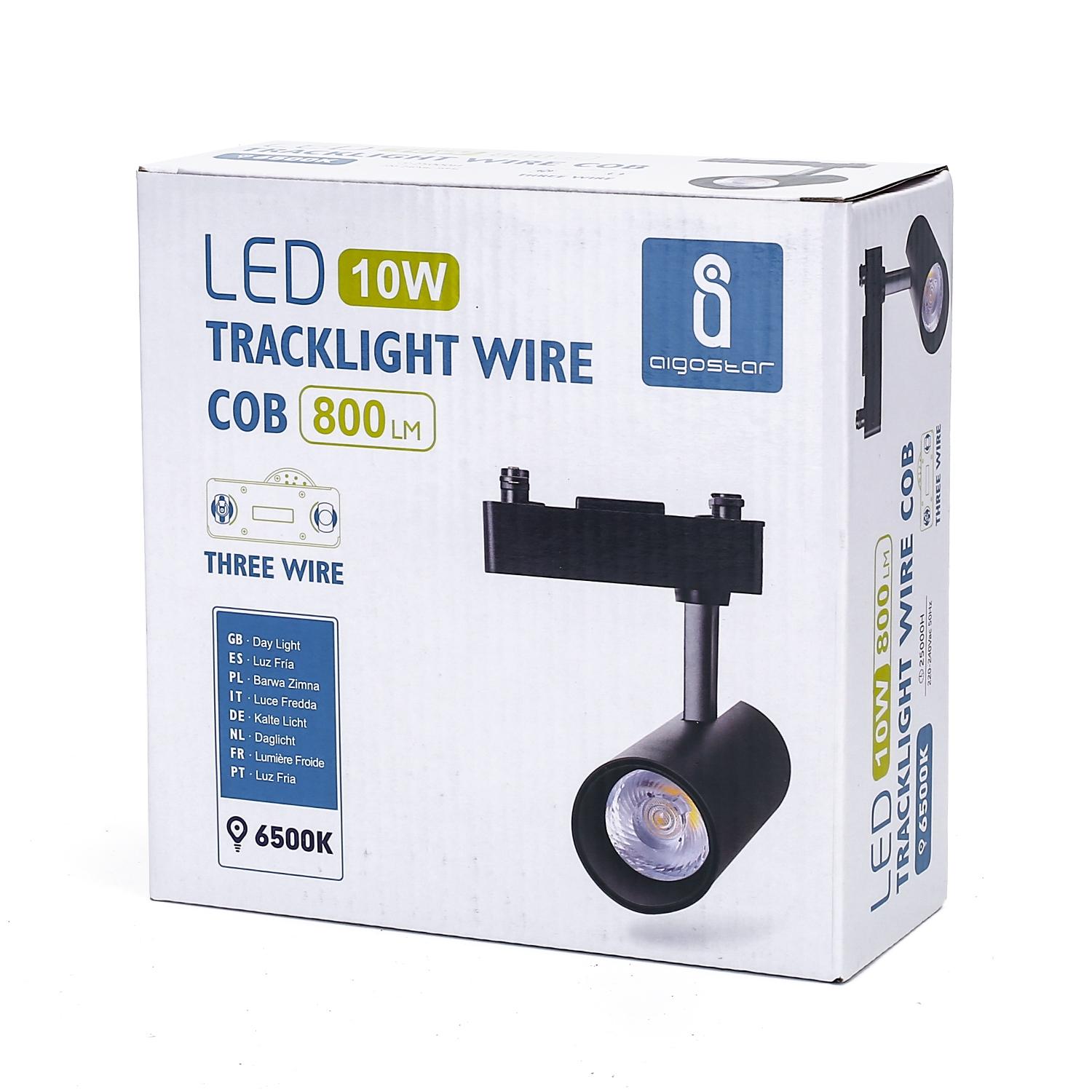 3 wires track light 10W Day light