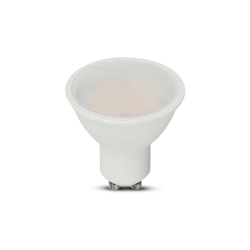 VT-271 10W GU10 LED PLASTIC SPOTLIGHT-MILKY COVER SAMSUNG CHIP 4000K