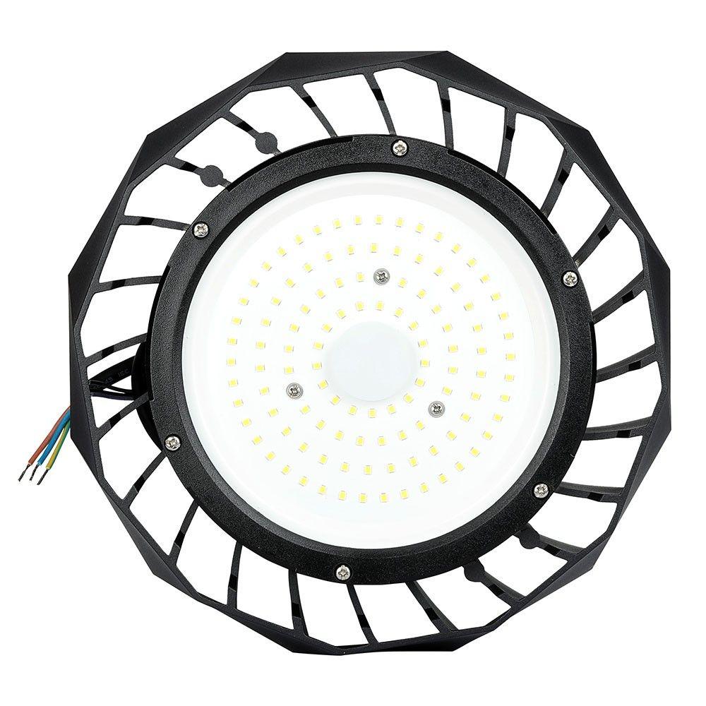 100W HIGHBAY ( Zasilacz SAMSUNG ), Barwa:4000K, Obudowa: Czarna, Wydajność: 120lm/w, VTAC, SKU 577