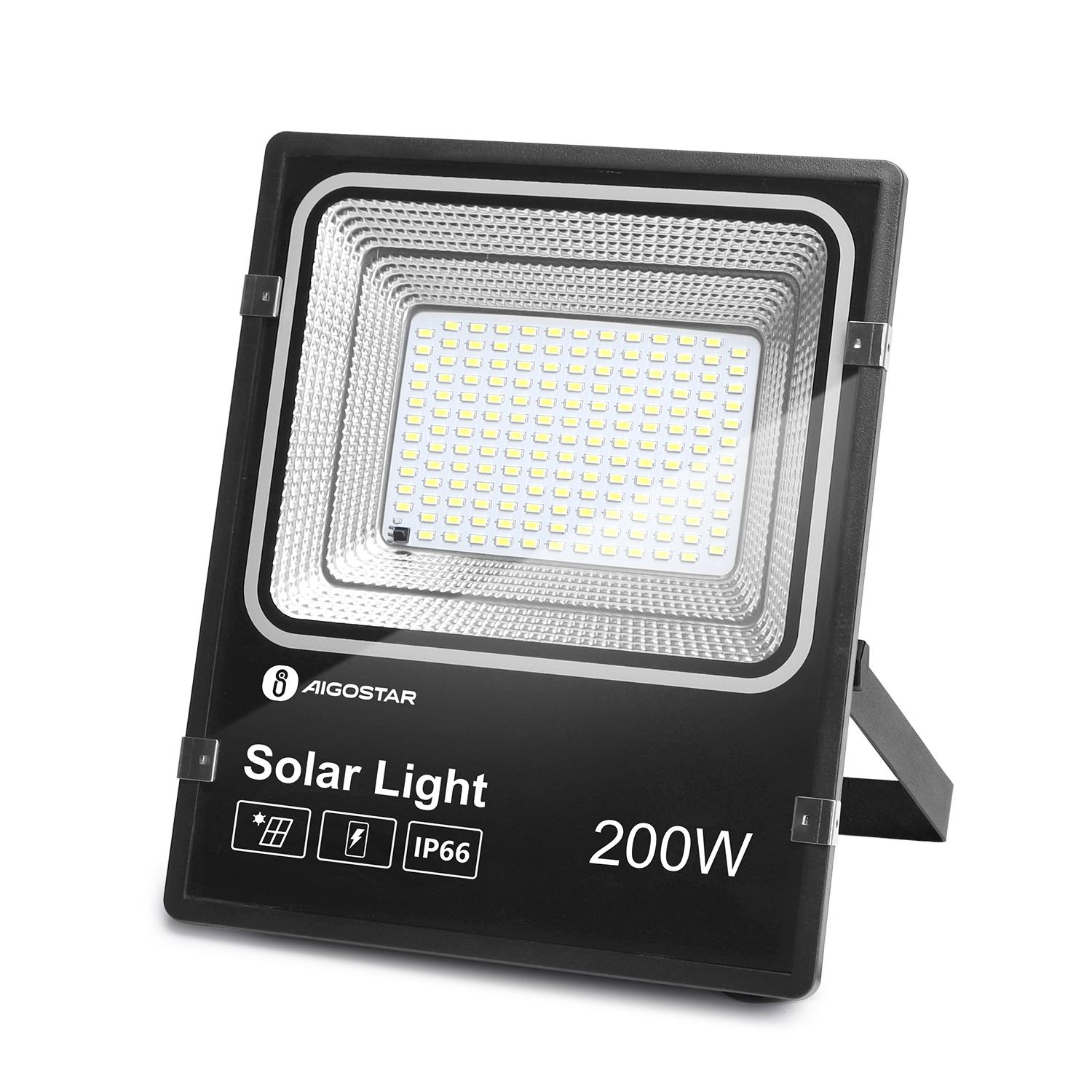 Solarny reflektor LED 200W (200W,6500K,Barwa Zimna,2000lm)