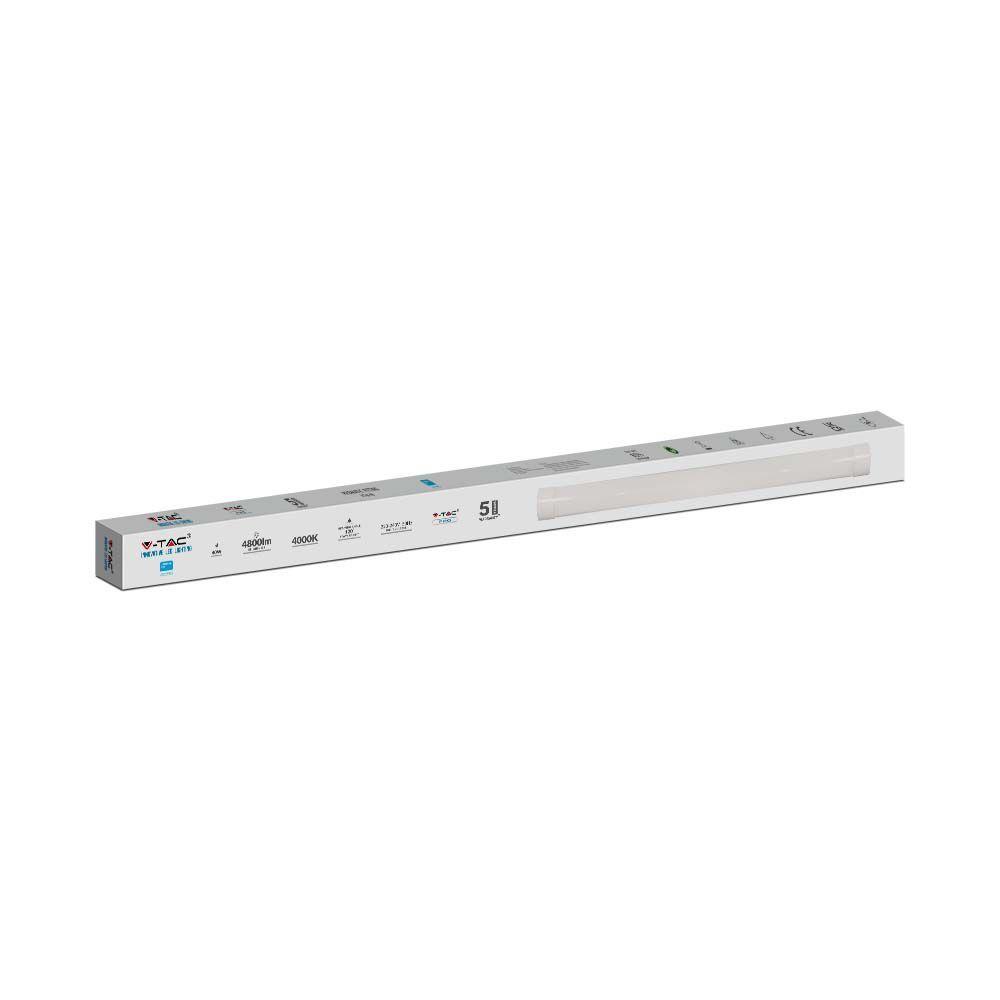 40W Belka oświetleniowa LED 120cm, Chip SAMSUNG, Barwa:4000K, VTAC, SKU 20351