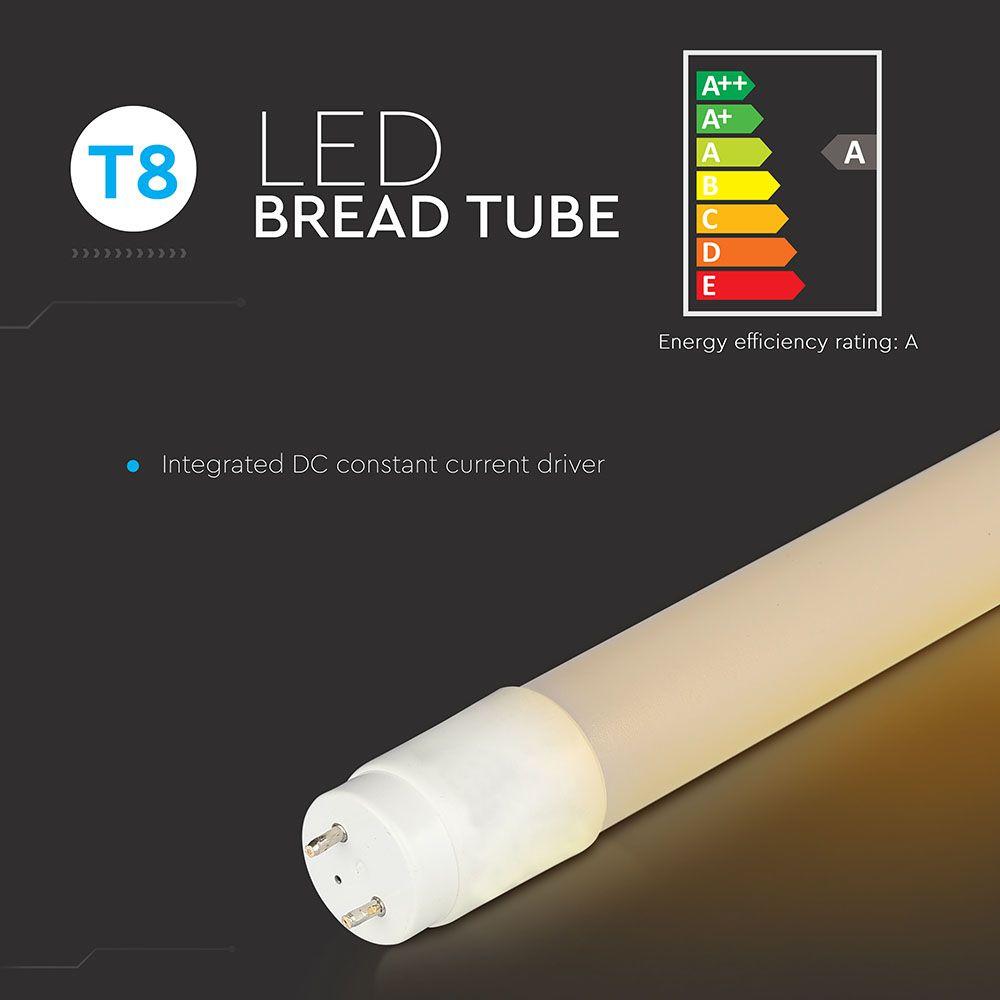 VT-1228 18W T8 LED BREAD TUBE 120CM