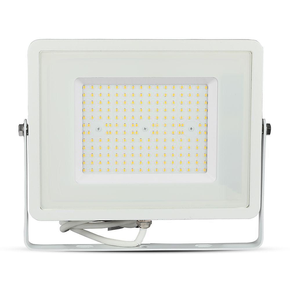 VT-106 100W SMD FLOODLIGHT SAMSUNG CHIP 4000K WHITE BODY WHITE GLASS