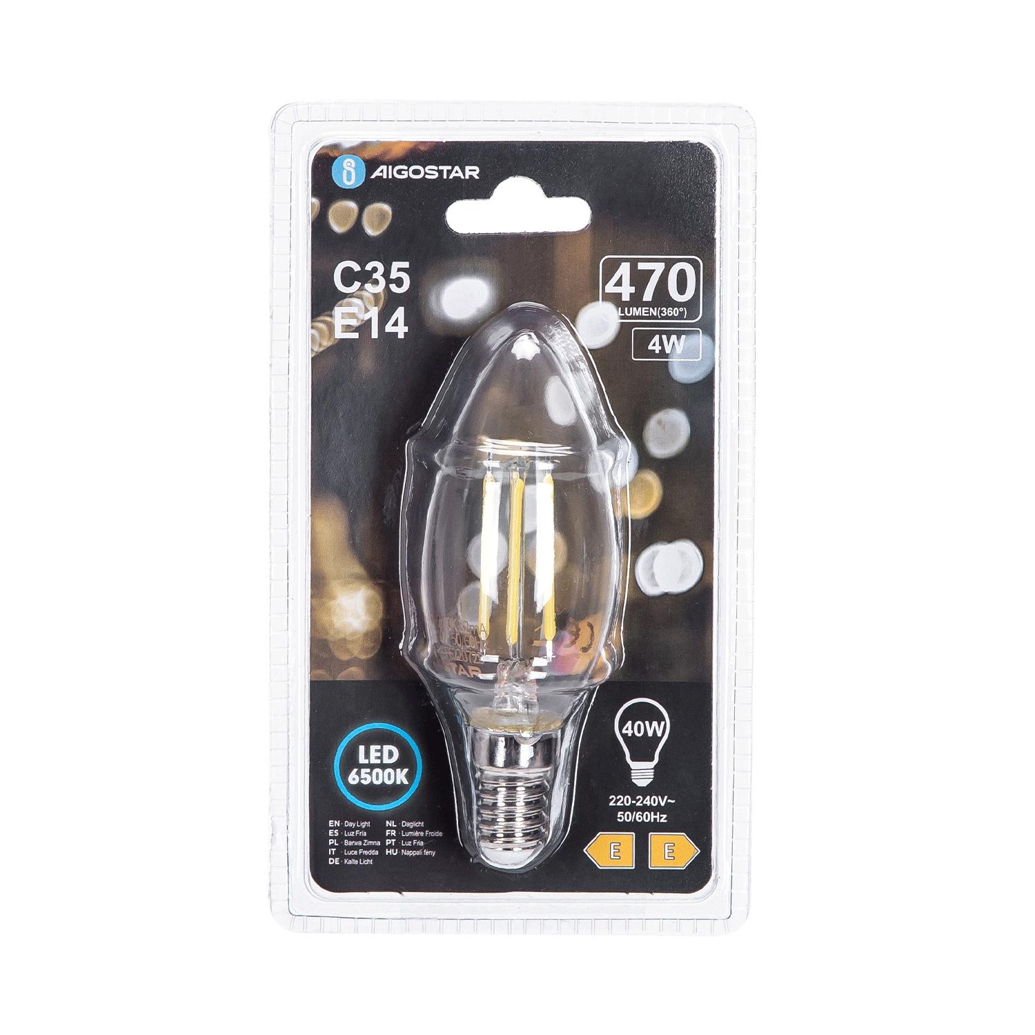 LED filament lamp G35