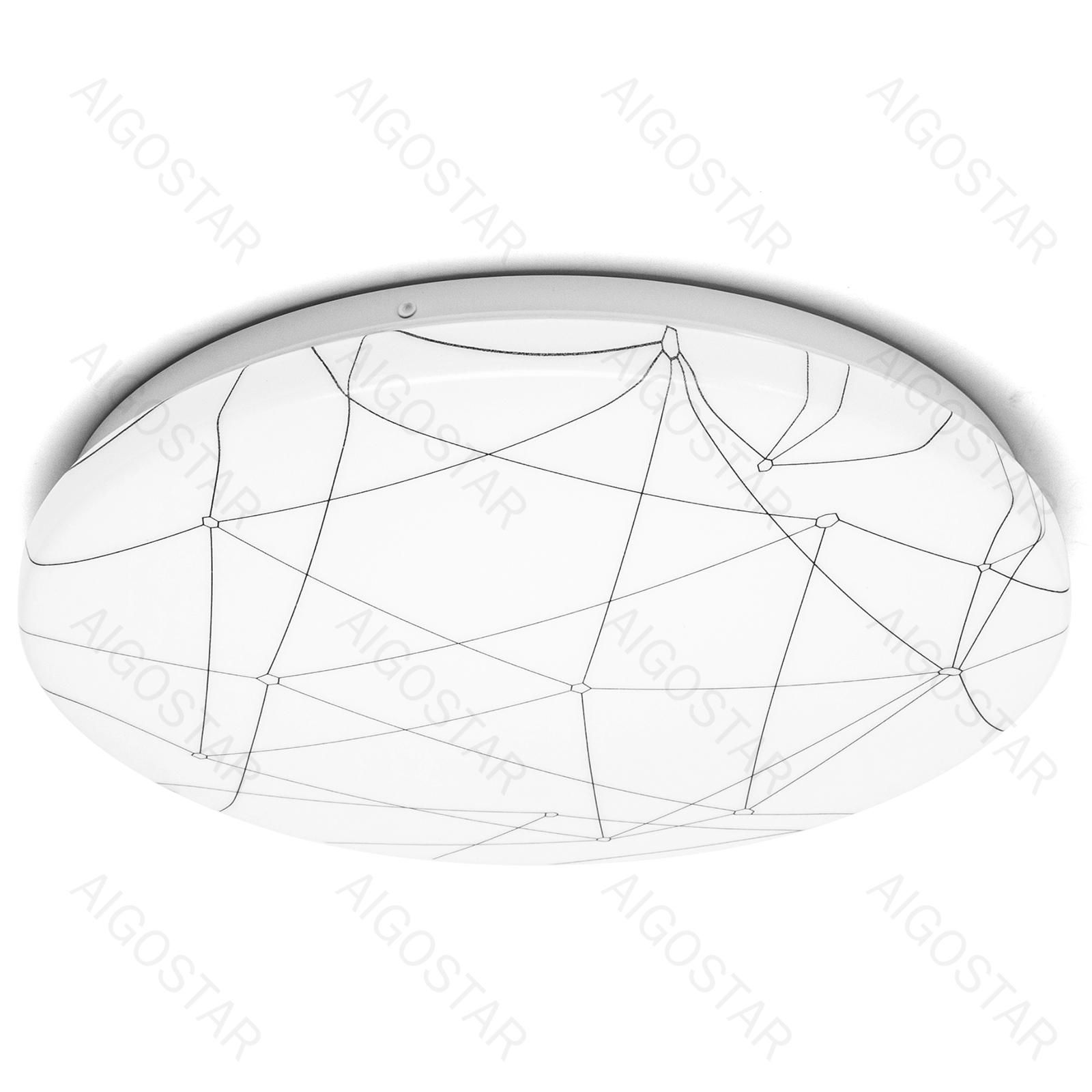 LED CEILING LIGHT 20W 6500K/GEOMETRIC LINE SHAPE