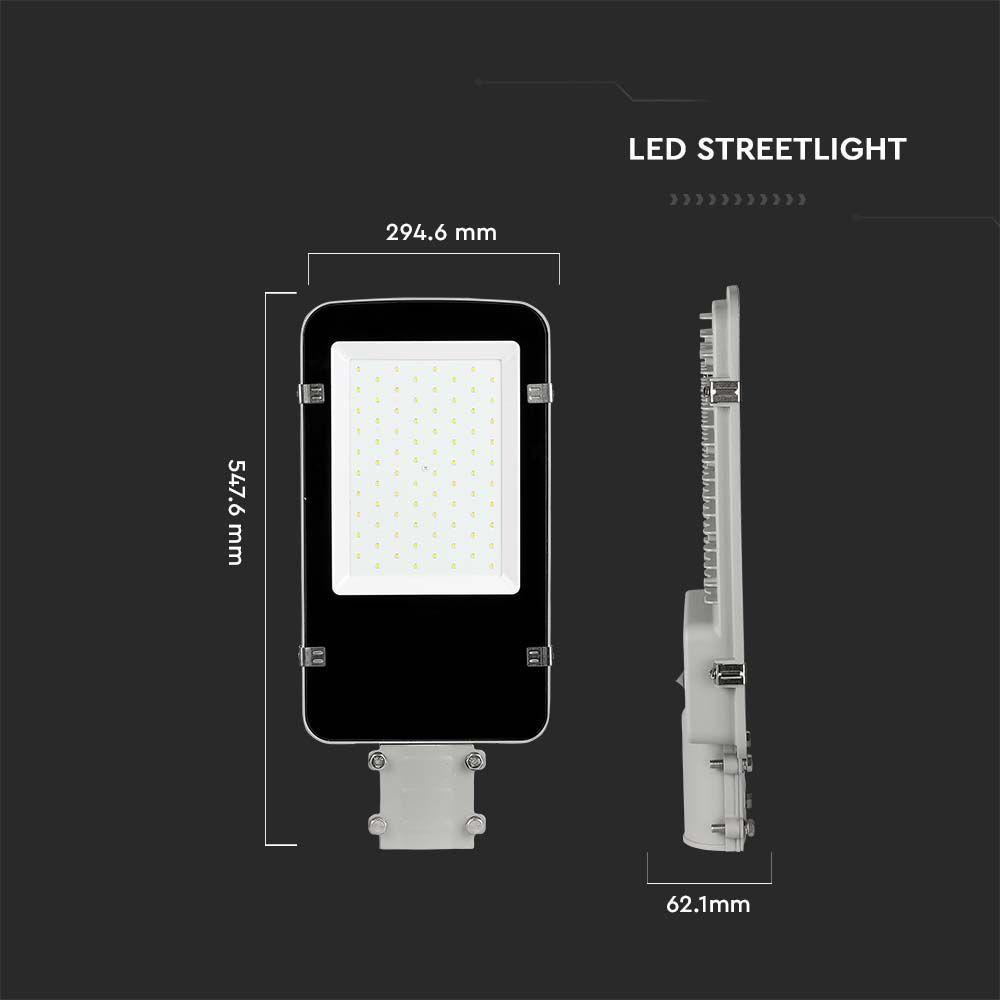 VT-100ST 100W LED STREETLIGHT SAMSUNG CHIP 4000K GREY BODY