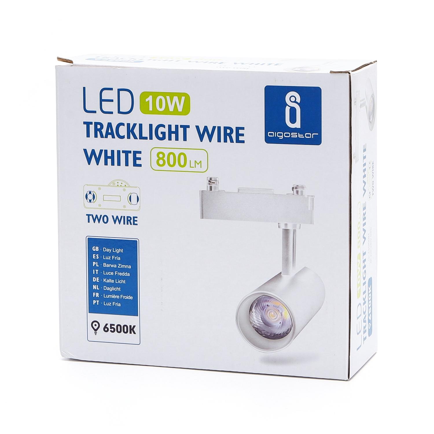 2 wires track light 10W Day light