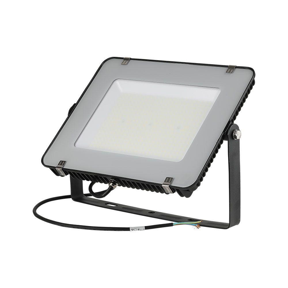 VT-206 200W SMD FLOODLIGHT SAMSUNG CHIP 6500K BLACK BODY GREY GLASS