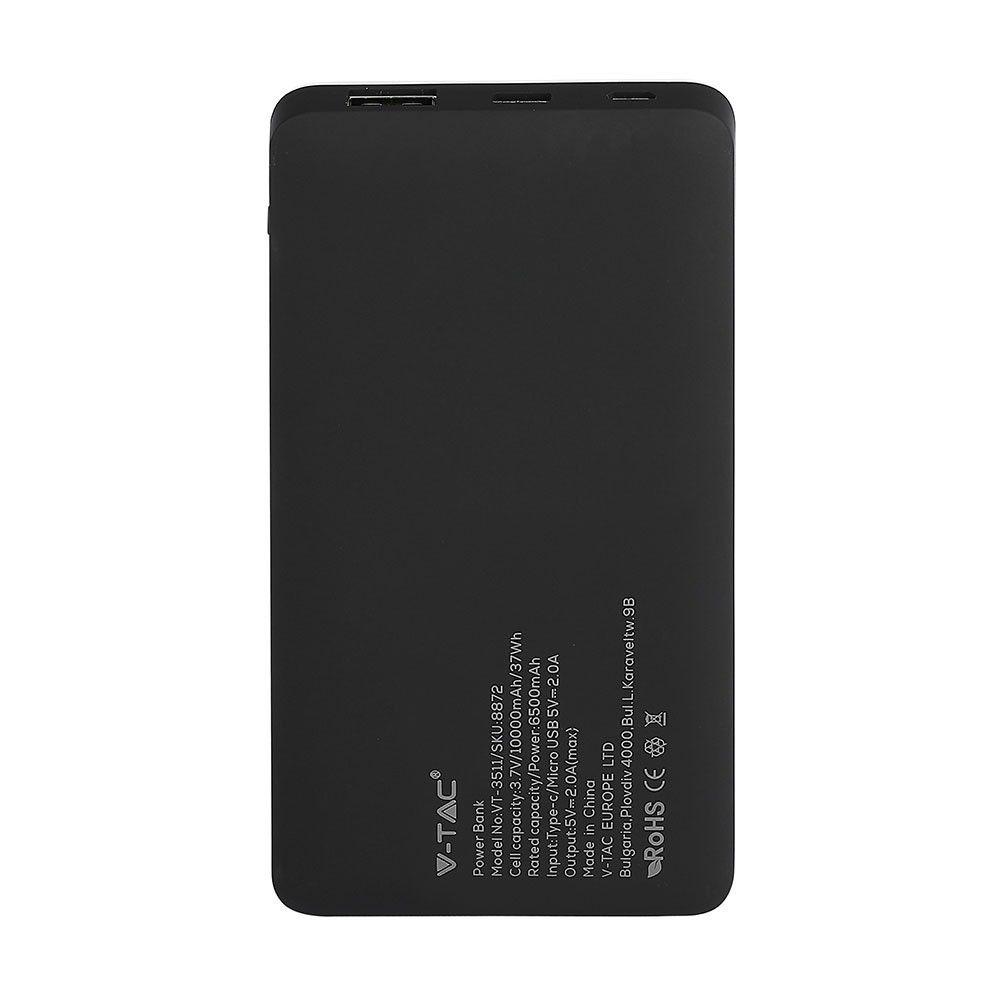 VT-3511 10000mah POWER BANK WITH DIGITAL DISPLAY & USB TYPE-C-NAVY