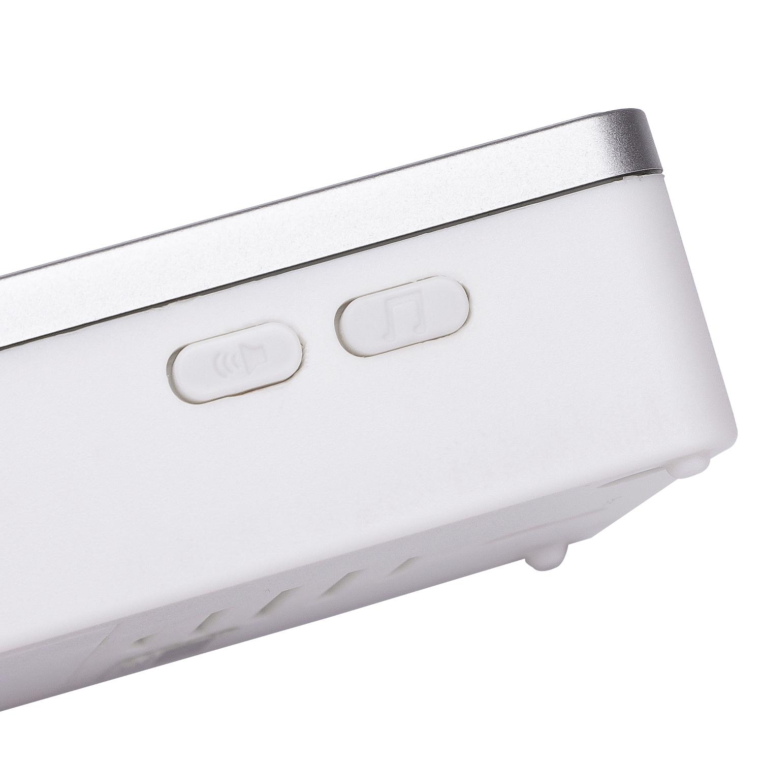 DC Wireless Doorbell White & Silvery