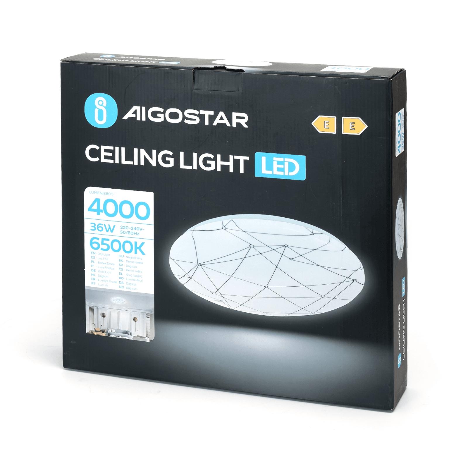 LED CEILING LIGHT 36W 6500K/GEOMETRIC LINE SHAPE