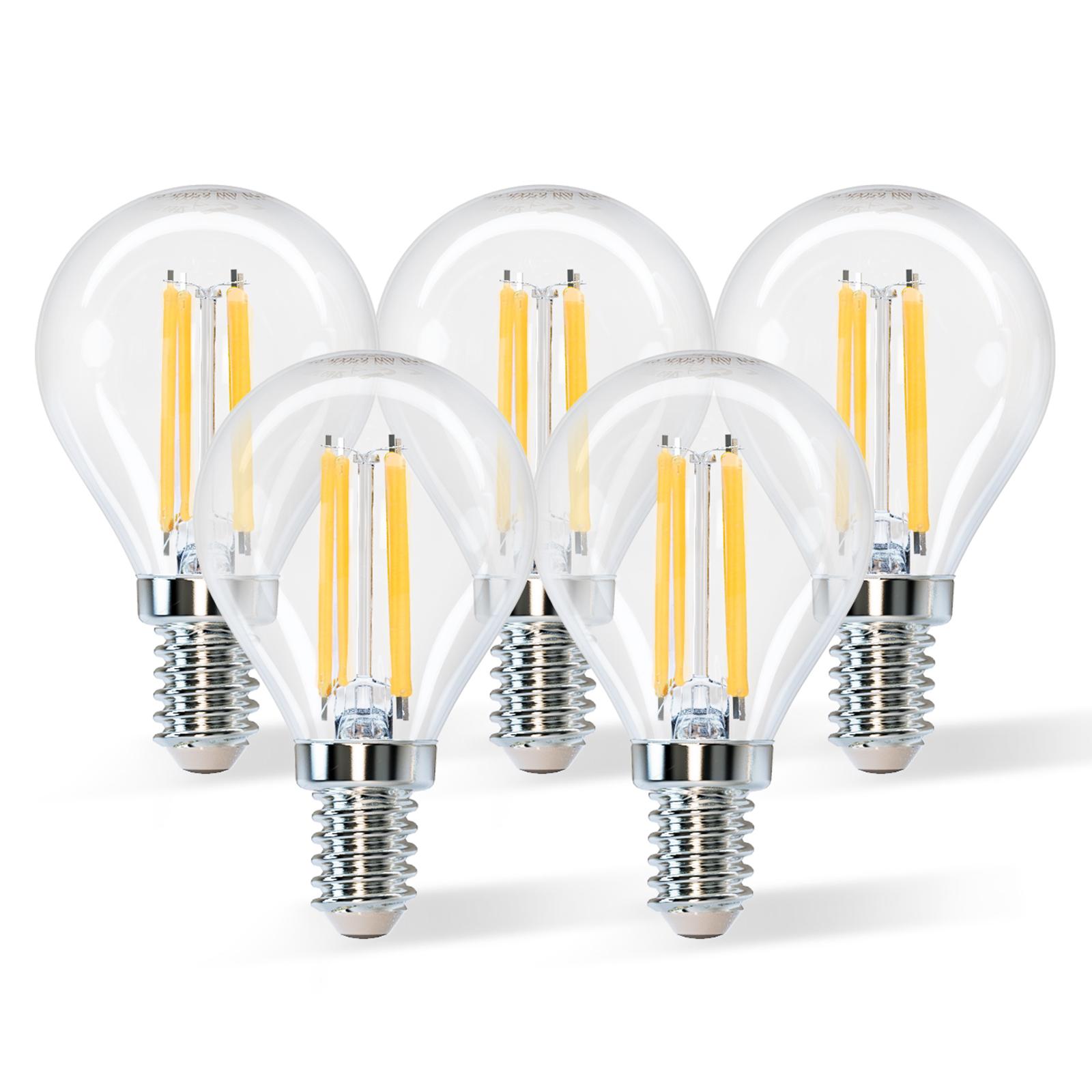 LED filament lamp G45