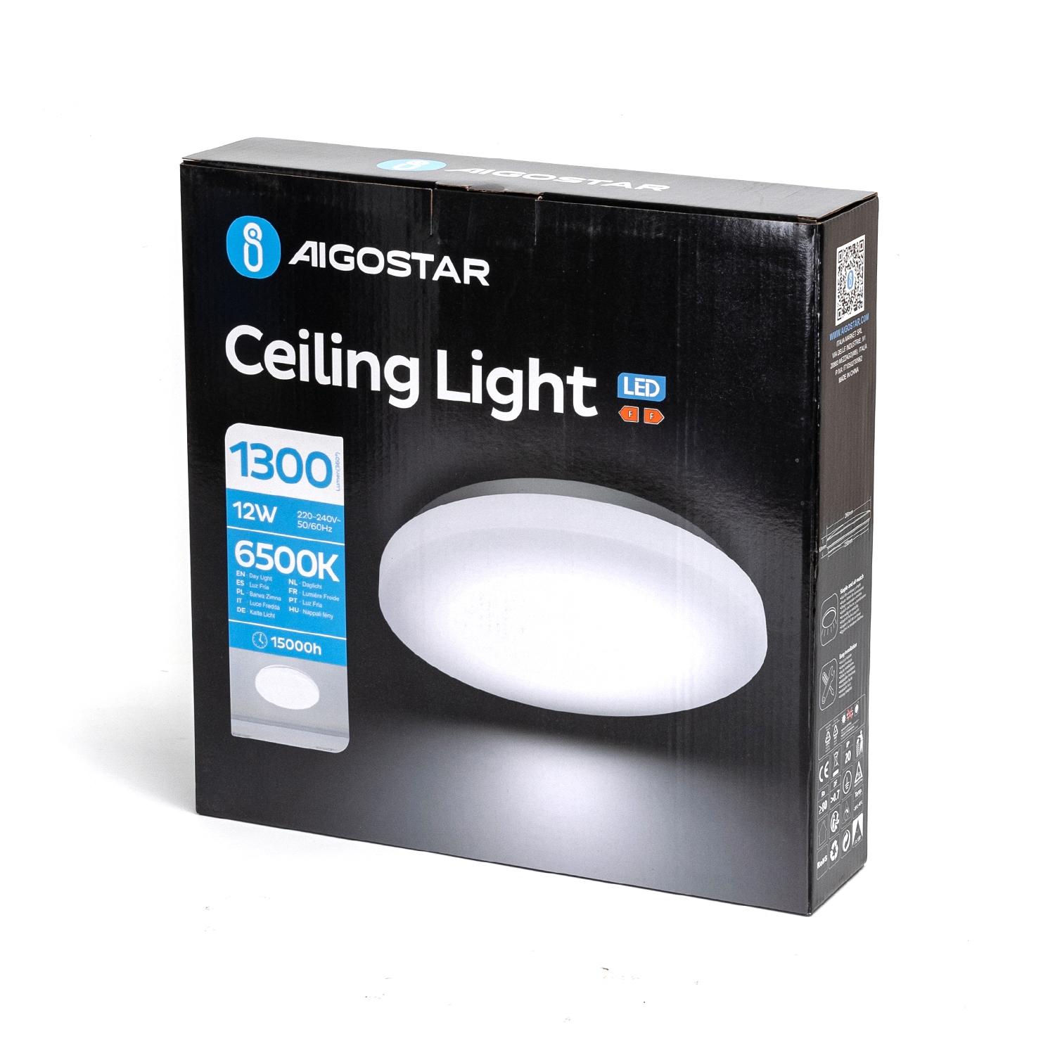 Ceiling Light 12W 6500K D260*H63 mm