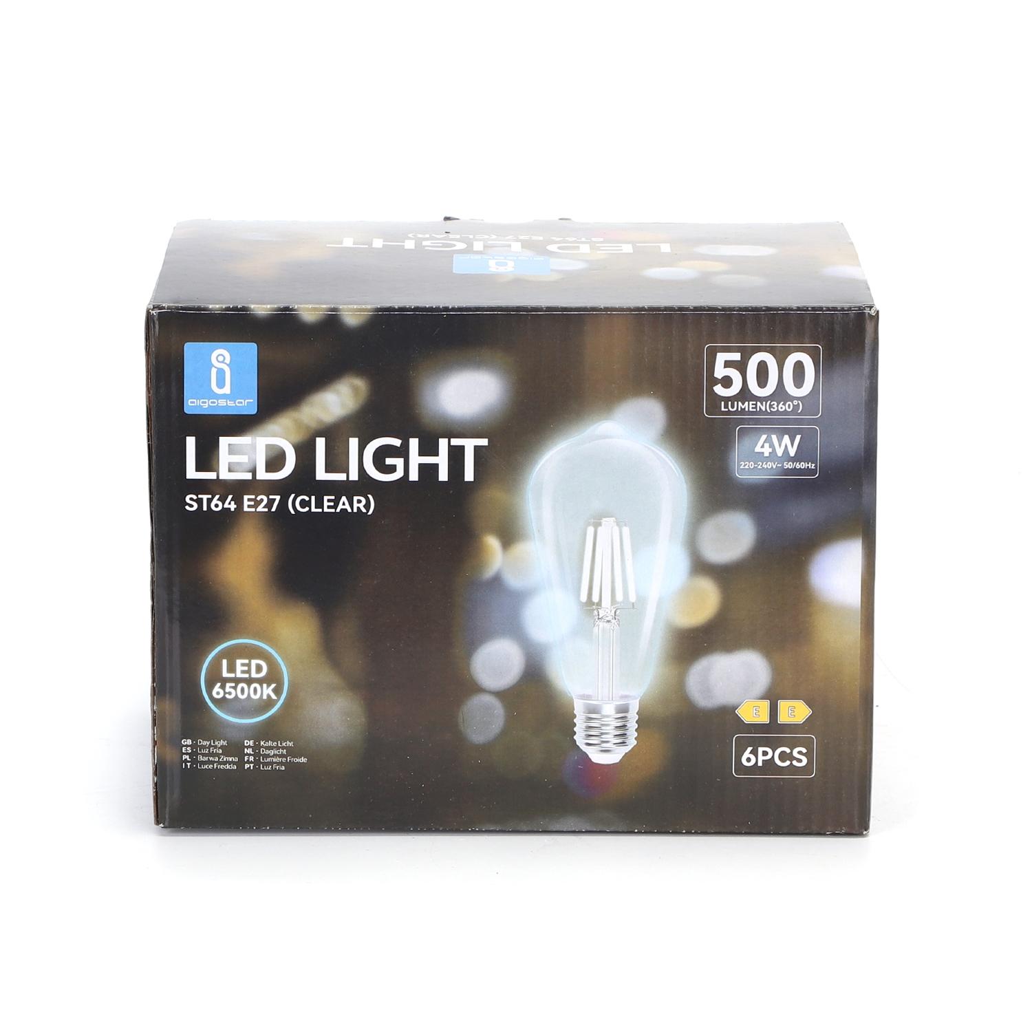 LED filament lamp ST64