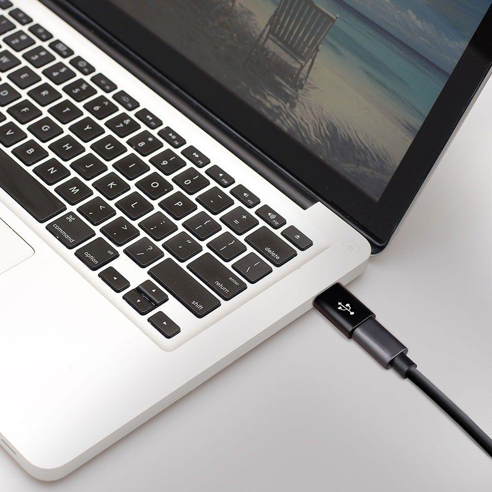 VT-5149 MICRO USB TO TYPE-C ADAPTOR-BLACK