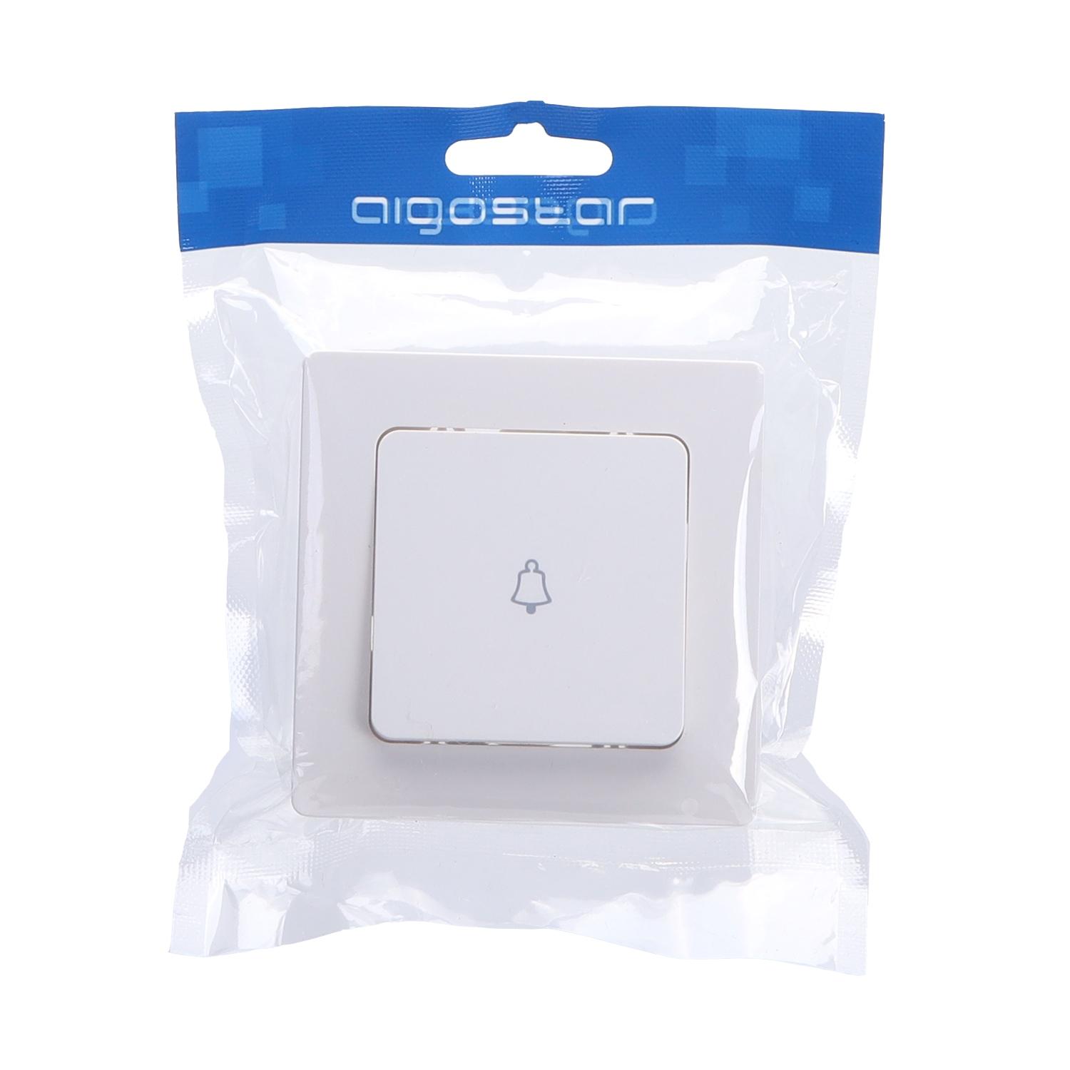 French Doorbell Switch White