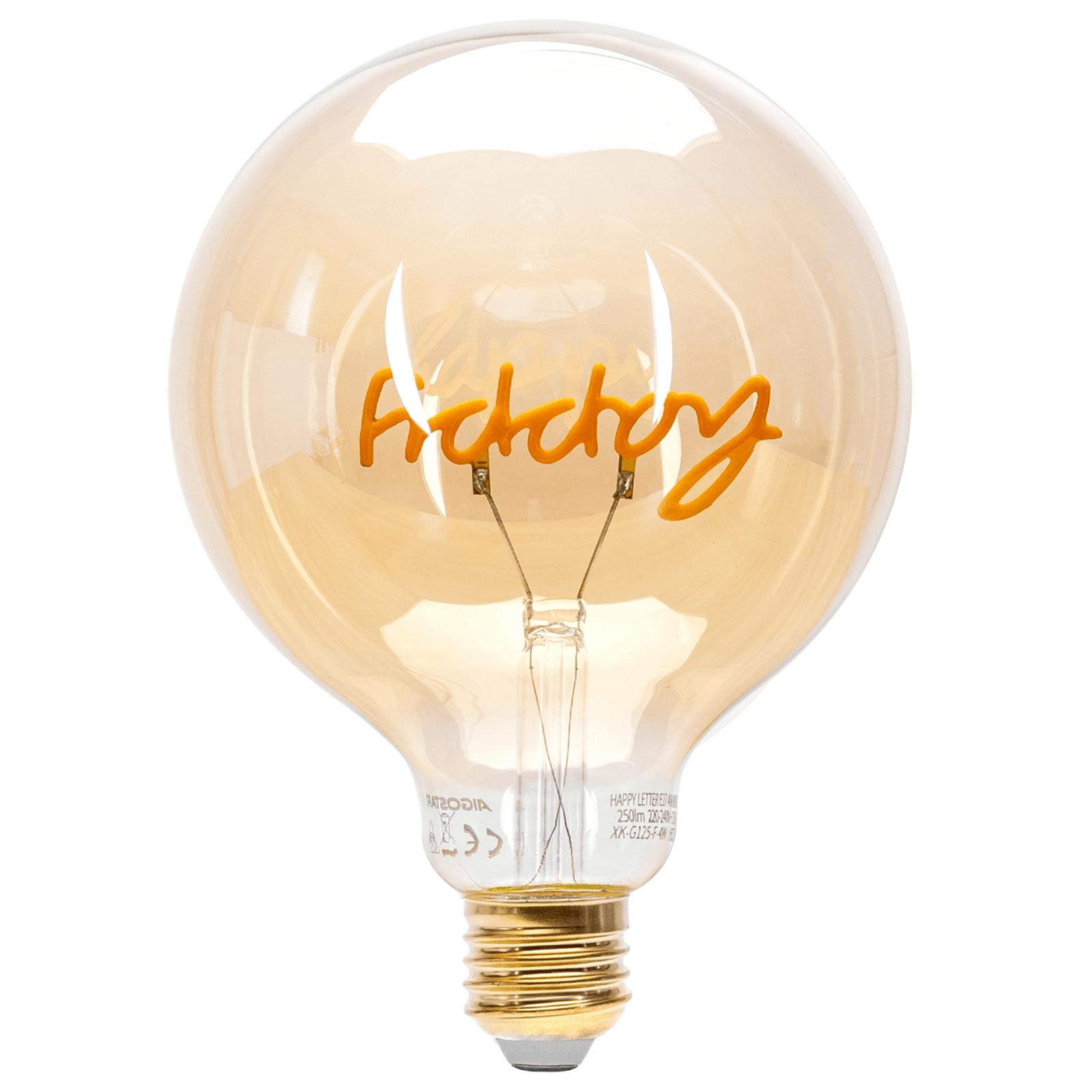 LED Filament Bulb (Happy) E27 4W