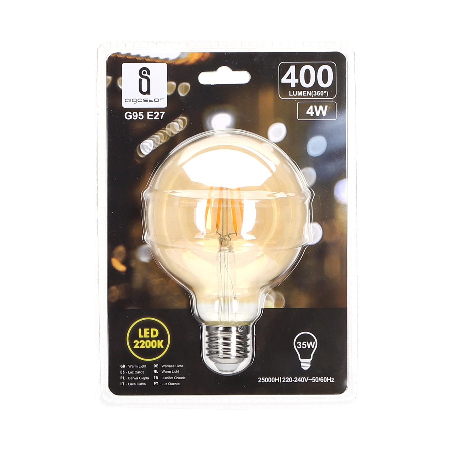 LED filament lamp G95