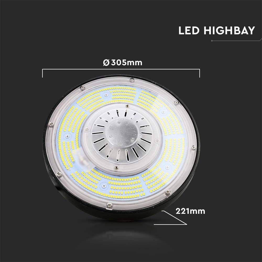 VT-9219 200W LED HIGHBAY MEANWELL DRIVER 4000K DIMMABLE 185LM/W 5YRS WTY