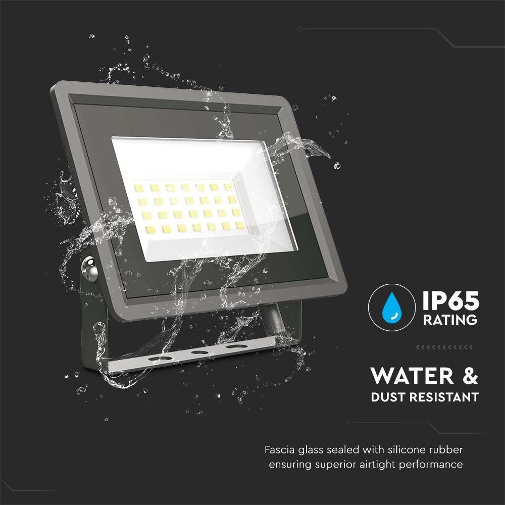 VT-4924 20W SMD FLOODLIGHT F-CLASS 3000K BLACK BODY