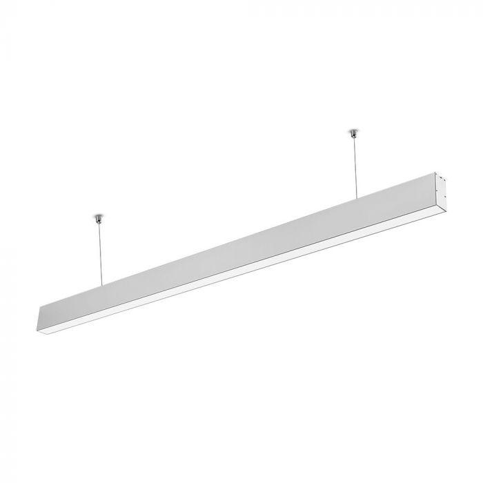 40W Lampa Liniowa LED, Chip SAMSUNG, Barwa:4000K, Obudowa: Srebrna, VTAC, SKU 21375