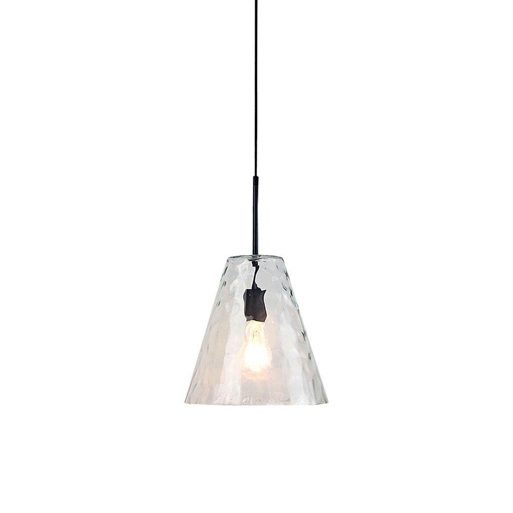 VT-7305 DESIGNER GLASS CONE SHAPE PENDANT LIGHT D:270-E27