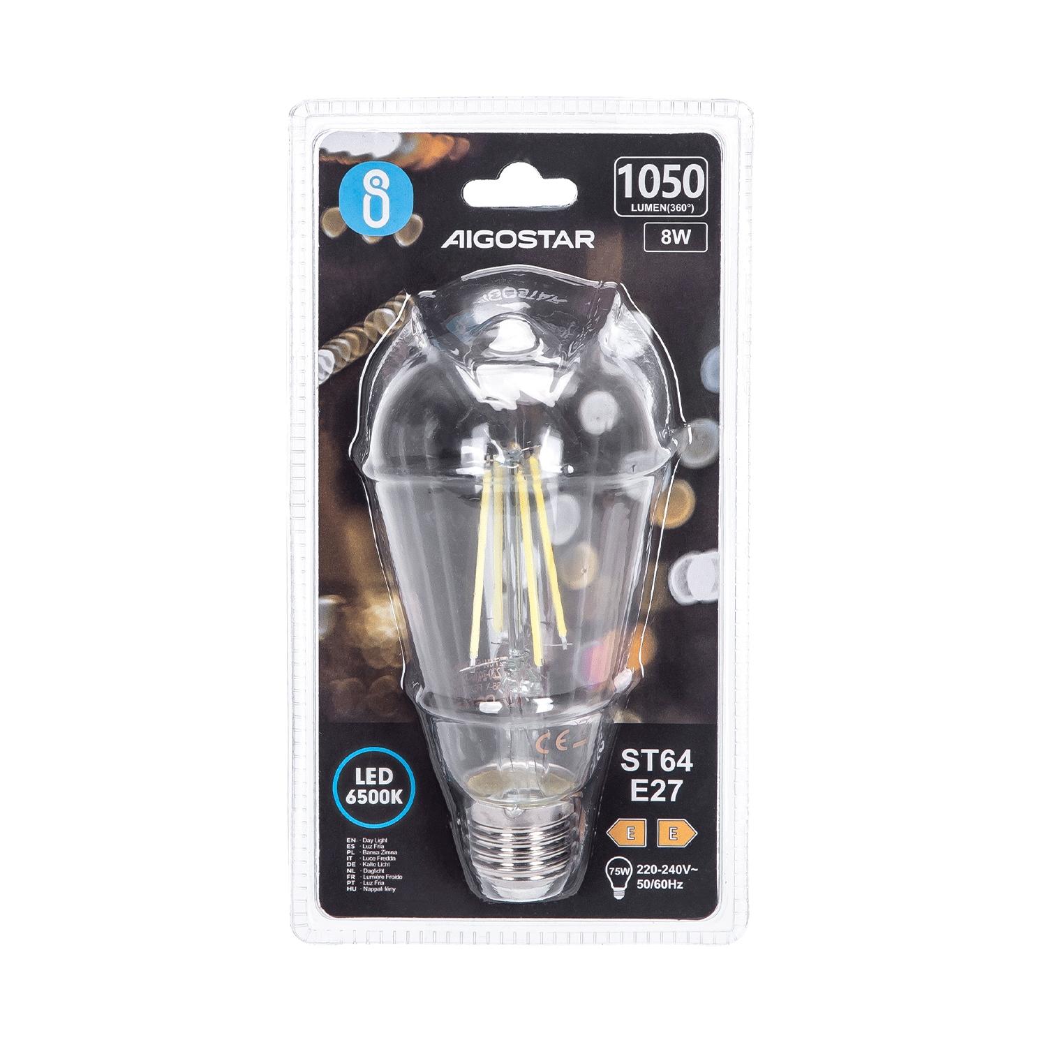 LED filament lamp ST64