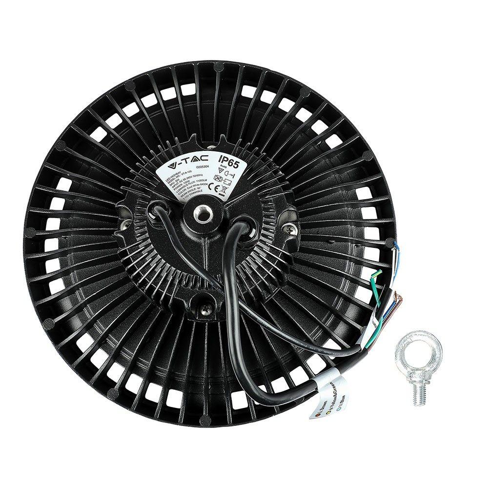 100W HIGHBAY( Zasilacz MEANWELL ), Chip SAMSUNG, Barwa:6400K, Kąt 90', 5 Lat gwarancji , VTAC, SKU 565