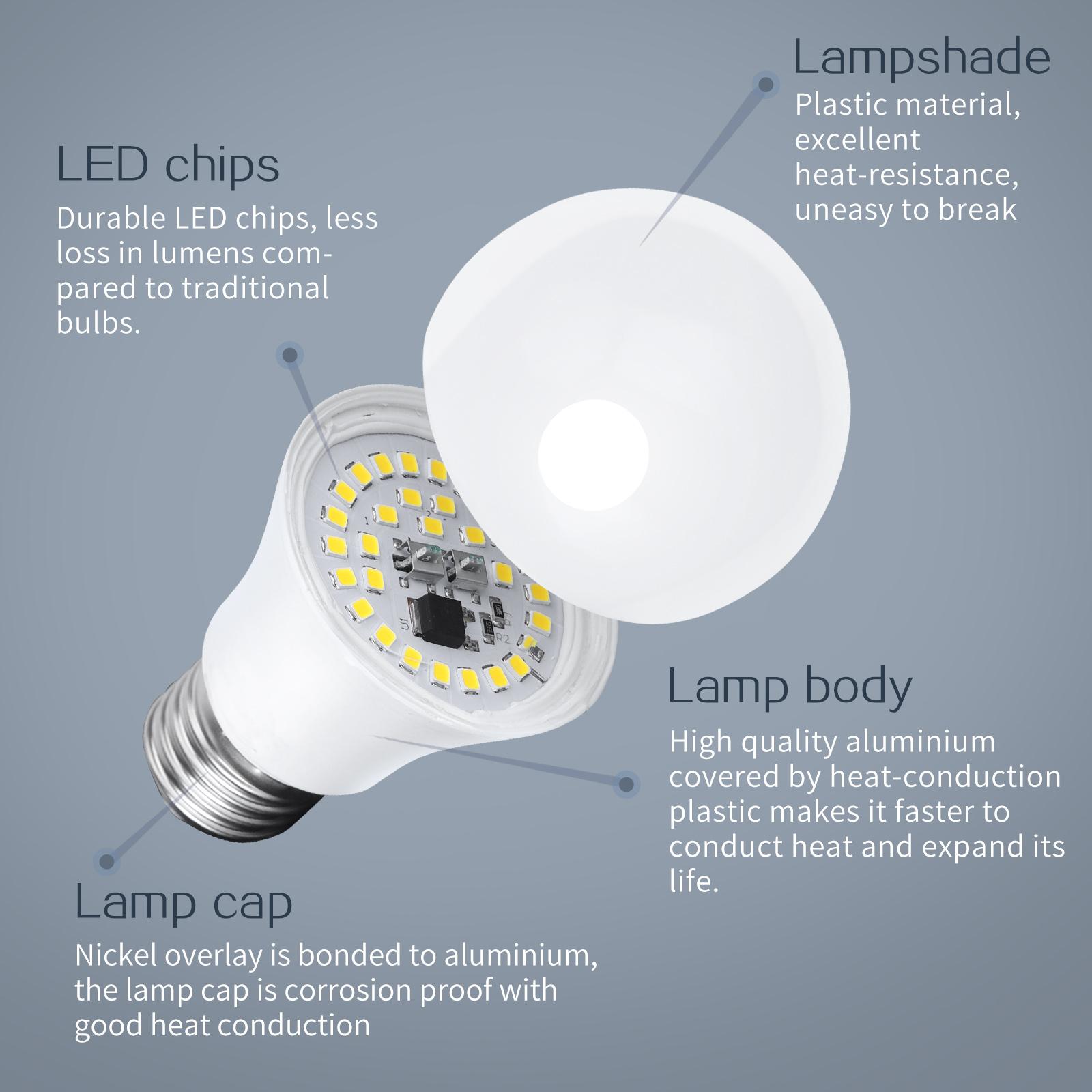 LED E27 12W A60 ( general bulb )