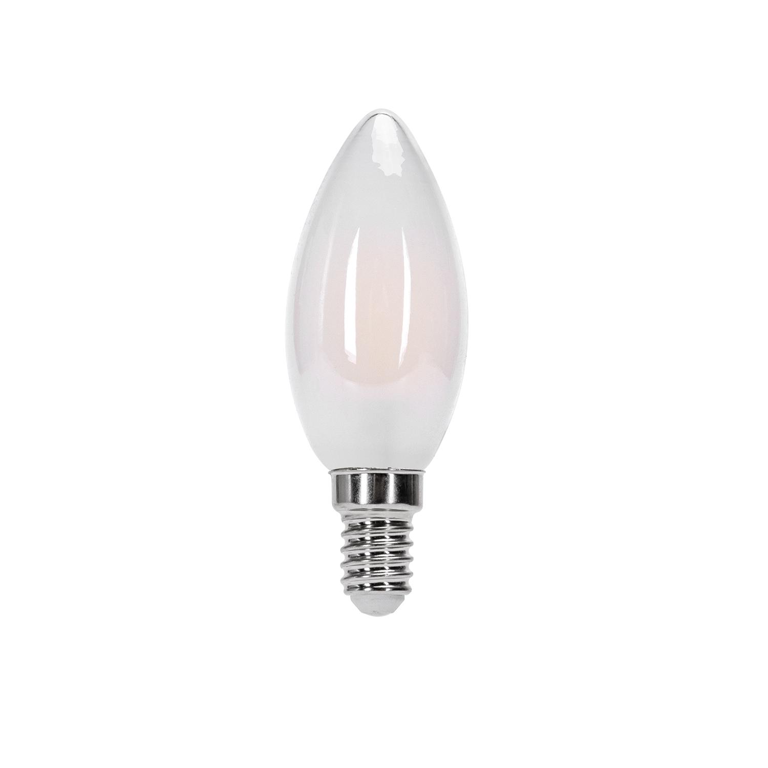 Matowa żarówka LED C35 E14 4,9W