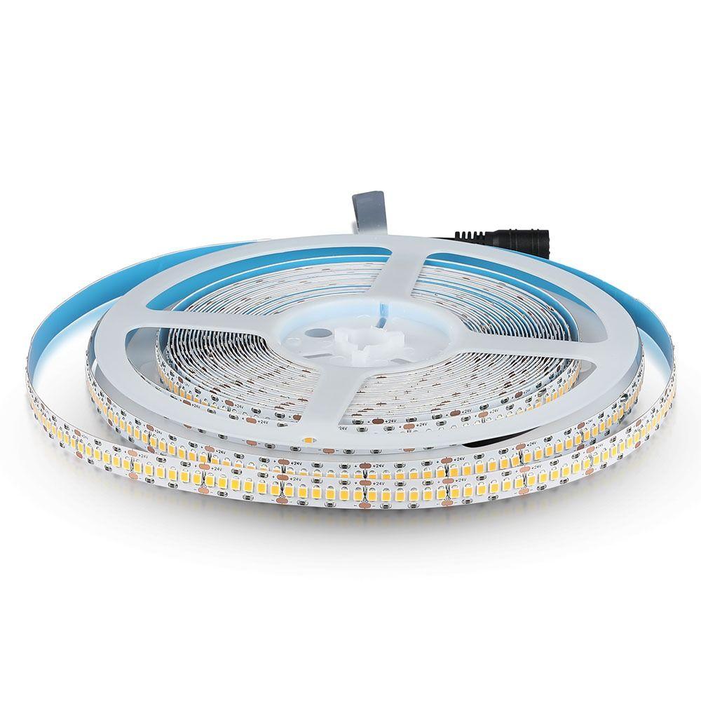 VT-10-240 18W/M LED STRIP LIGHT SAMSUNG CHIP 6400K IP20 24V (10M/ROLL)