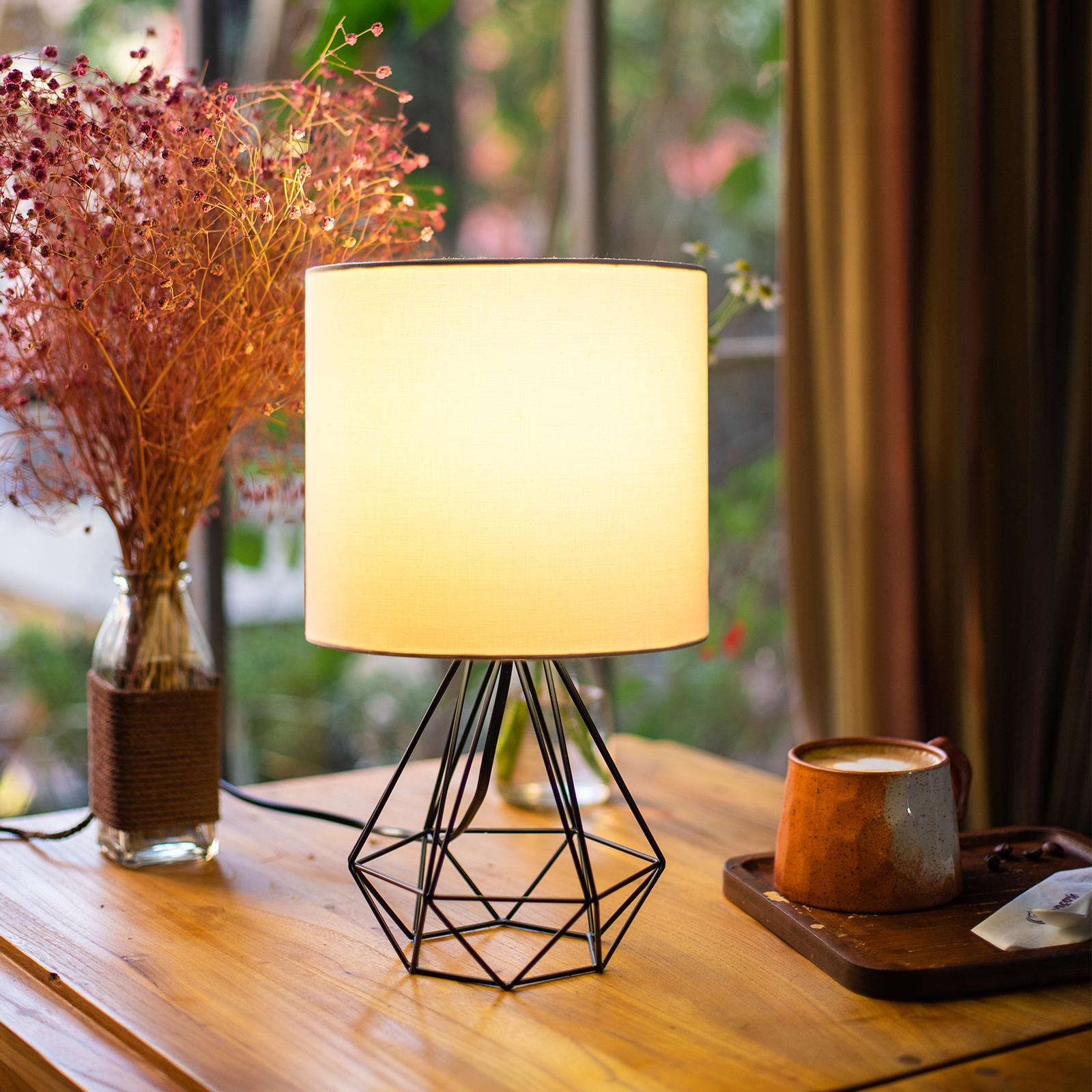 Metal Table Lamp (Without Light Source) E14