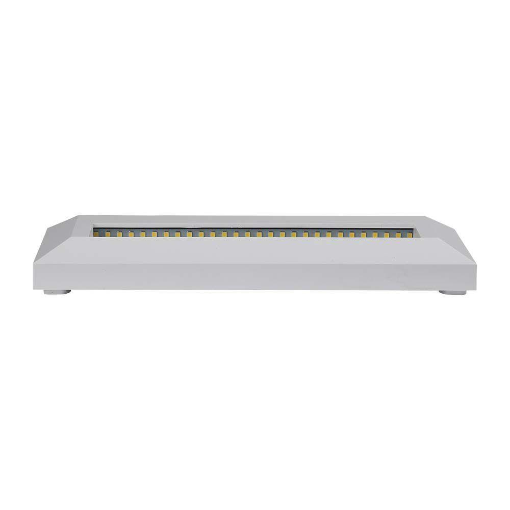 VT-1162 3W LED STEP LIGHT 4000K WHITE BODY RECTANGLE