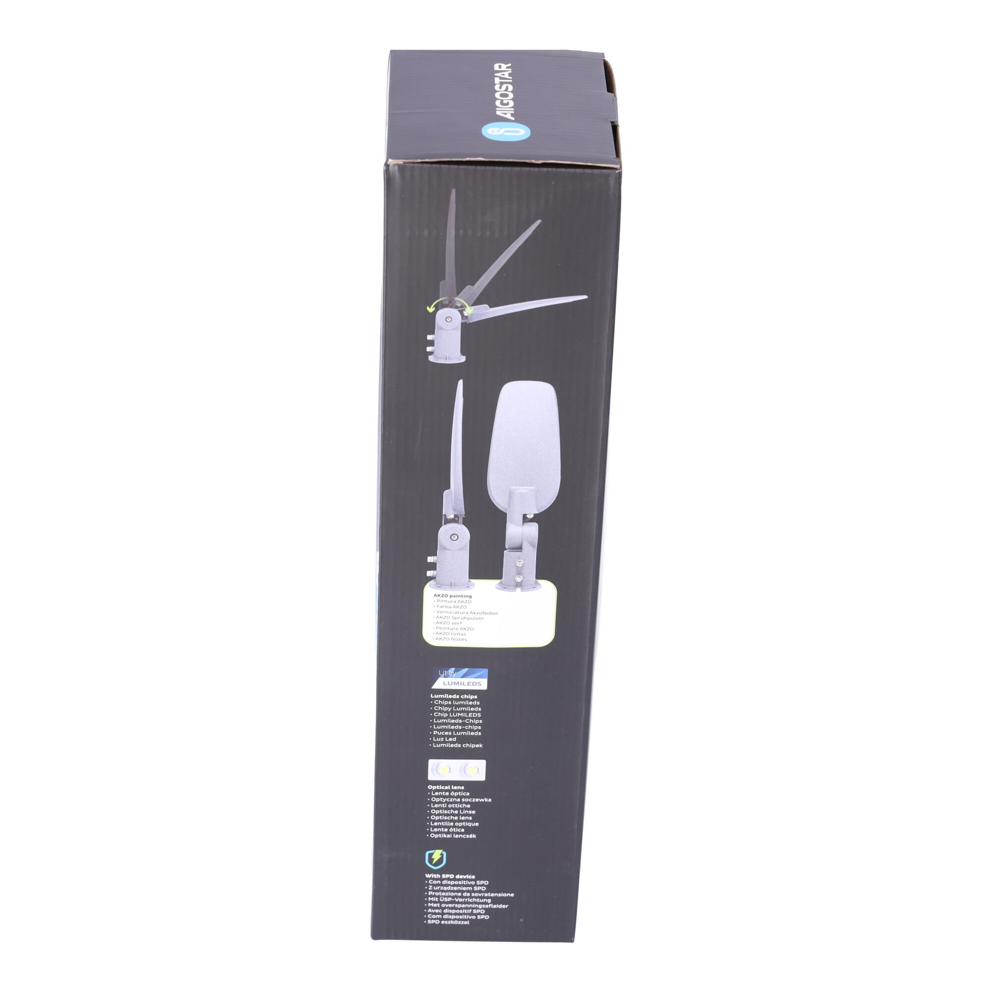 DOB LED Slim Street Light 30W